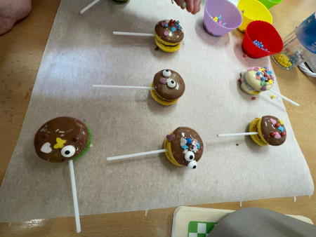 Návštěva maminky, která ráda peče